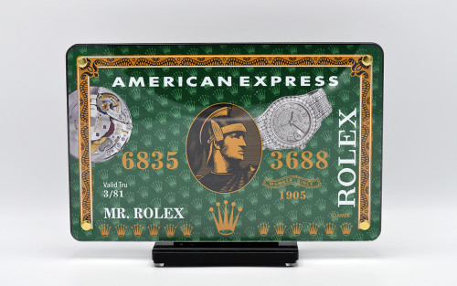 Ad van Hassel + American Express Rolex